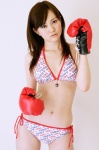 bikini boxing_gloves cleavage seo_akiko side-tie_bikini swimsuit rating:Safe score:0 user:nil!