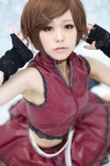 choker cosplay fingerless_gloves gloves kooki meiko miniskirt skirt vest vocaloid rating:Safe score:0 user:pixymisa