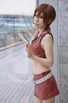 bra cosplay croptop meiko miniskirt natsuo pantyhose sheer_legwear skirt vocaloid rating:Safe score:0 user:pixymisa