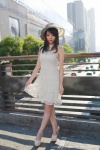 angela_lee dress dress_lift hairband hat xiuren_038 rating:Safe score:2 user:nil!
