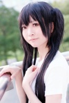 cosplay k-on! nakano_azusa nepachi skirt tshirt twintails rating:Safe score:0 user:pixymisa