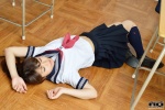 kneesocks pleated_skirt ponytail rq-star_823 sailor_uniform sayaka_aoi school_uniform skirt rating:Safe score:0 user:nil!
