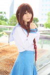 asahina_mikuru cosplay hina pleated_skirt sailor_uniform school_uniform skirt suzumiya_haruhi_no_yuuutsu rating:Safe score:0 user:nil!