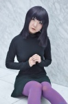 bishoujo_senshi_sailor_moon cosplay dress mei pantyhose purple_legwear tomoe_hotaru rating:Safe score:0 user:nil!