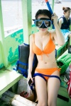 bai_siyi bikini cleavage side-tie_bikini snorkel swimsuit xiuren_028 rating:Safe score:1 user:nil!