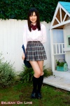blouse bookbag hazuki_yume kneesocks pleated_skirt school_uniform skirt rating:Safe score:0 user:nil!