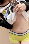 cleavage shirt_lift shorts sugihara_anri tshirt tuque underboob ys_web_349 rating:Safe score:0 user:nil!