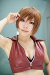 bra cleavage cosplay croptop haruki_(iii) meiko vocaloid rating:Safe score:0 user:pixymisa