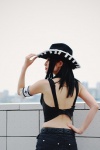 armband camisole cosplay cowboy_hat kurosaki_choko miniskirt nico_robin one_piece skirt rating:Safe score:0 user:nil!