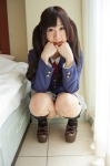 bed blazer blouse cosplay kneesocks k-on! nakano_azusa panties pleated_skirt rinrin_sutairu school_uniform skirt tsukihana_rin twintails rating:Safe score:2 user:nil!