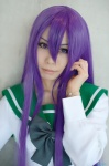 busujima_saeko cosplay highschool_of_the_dead purple_hair sailor_uniform school_uniform soul rating:Safe score:0 user:nil!