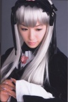 aya_rie cosplay dress hairband rozen_maiden silver_hair suigintou tanaka_rie rating:Safe score:1 user:nil!