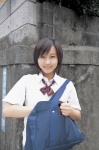 blouse bookbag horikita_maki pleated_skirt school_uniform skirt sweater_vest rating:Safe score:0 user:nil!