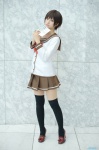 cosplay denpa_onna_to_seishun_otoko maekawa mai pleated_skirt sailor_uniform school_uniform skirt thighhighs zettai_ryouiki rating:Safe score:3 user:nil!