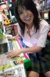 blouse bookbag chiaki costume girlz_high pleated_skirt school_uniform side-b034 skirt rating:Safe score:0 user:nil!