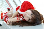 cape costume dress garter_belt santa_costume thighhighs yukino rating:Safe score:3 user:nil!