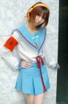 armband cosplay hairband hairbow pleated_skirt rinami sailor_uniform school_uniform skirt suzumiya_haruhi suzumiya_haruhi_no_yuuutsu rating:Safe score:0 user:nil!