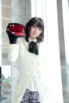 blouse bowtie carnigan cosplay kucheat pleated_skirt pokemon school_uniform seppaku skirt rating:Safe score:0 user:pixymisa