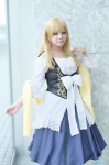 ayu_(ii) blonde_hair blouse cosplay scarf skirt tagme_character tagme_series vest rating:Safe score:0 user:nil!