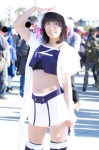 bra cosplay croptop hat koris leggings merry_nightmare miniskirt purple_hair skirt tailcoat yumekui_merry zettai_ryouiki rating:Safe score:1 user:pixymisa
