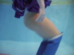bikini_bottom bishoujo_senshi_sailor_moon boots cosplay leotard mercury_&_mars mizuno_ami pleated_skirt pool sailor_mercury saku skirt swimsuit wet rating:Safe score:1 user:nil!