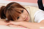 bed blouse haruna_megumi kneesocks ponytail rq-star_466 school_uniform sweater_vest rating:Safe score:1 user:nil!