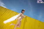 bikini dress open_clothes straw_hat swimsuit yamanaka_tomoe rating:Safe score:0 user:nil!