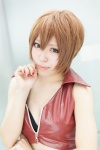 bra cosplay croptop haruki_(iii) meiko vocaloid rating:Safe score:0 user:pixymisa