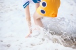 beach boots cosplay kuuya miniskirt nami_(one_piece) ocean one_piece orange_hair skirt tshirt wet rating:Safe score:0 user:nil!