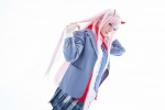 blazer blouse cosplay darling_in_the_franxx emerald horns pink_hair pleated_skirt ratings:s scarf school_uniform skirt tie usakichi zero_two rating:Safe score:0 user:nil!
