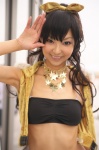 bracelets cosplay ganaha_hibiki hairbow idolmaster necklace necoco tubetop vest rating:Safe score:0 user:pixymisa