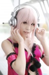 babydoll cosplay headphones nitro_super_sonic pink_hair shion_akira super_soniko rating:Safe score:0 user:nil!
