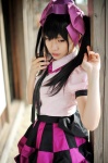 amatsuka_miyu blouse cosplay hat himekaidou_hatate miniskirt skirt tie touhou twintails rating:Safe score:1 user:nil!