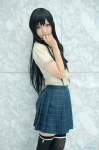 black_legwear blouse boku_wa_tomodachi_ga_sukunai cosplay mikazuki_yozora pleated_skirt satou school_uniform skirt thighhighs zettai_ryouiki rating:Safe score:1 user:nil!