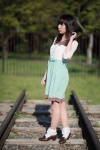 ankle_socks blouse hairbow koyomi necklace skirt rating:Safe score:0 user:pixymisa