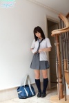 blouse kneesocks mana_(ii) pleated_skirt school_uniform skirt tie rating:Safe score:1 user:nil!