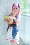 cecialla_apiared cosplay dress hairbows koboreru_suna_no_aria pantyhose pink_hair shirayuki_himeno rating:Safe score:0 user:pixymisa