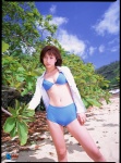 beach bikini_top blouse cleavage nakane_kasumi open_clothes shorts swimsuit ys_web_009 rating:Safe score:0 user:nil!