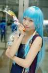 blue_hair cosplay hairband ibara kannagi nagi tank_top wand rating:Safe score:0 user:nil!