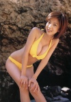 beach bikini cleavage h hoshino_aki swimsuit rating:Safe score:0 user:nil!