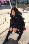 coat kneesocks matsuyama_mami pleated_skirt sailor_uniform school_uniform skirt rating:Safe score:0 user:nil!