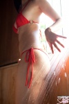 bathroom bikini hamada_yuri side-tie_bikini swimsuit wet rating:Safe score:1 user:nil!
