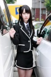 blazer blouse boots hairbow matsui_rena miniskirt school_uniform skirt ys_web_421 rating:Safe score:0 user:nil!