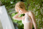 bikini blonde_hair kurasaka_kururu swimsuit rating:Safe score:0 user:pixymisa