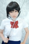 bandages bowtie cosplay katana kukku original pleated_skirt sailor_uniform school_uniform skirt sword rating:Safe score:0 user:nil!