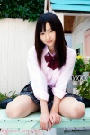 blouse hazuki_yume kneesocks pleated_skirt school_uniform skirt rating:Safe score:0 user:nil!
