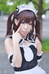 apron cosplay dress hairband maid maid_uniform minko tagme_character tagme_series twintails rating:Questionable score:0 user:nil!