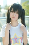 cosplay k-on! nakano_azusa nepachi tshirt twintails rating:Safe score:0 user:nil!