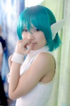 blue_hair bodysuit cosplay cuffs hiromichi multi to_heart to_heart_1 rating:Safe score:0 user:nil!