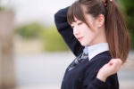 blouse cardigan school_uniform taiga_chihiro tie rating:Safe score:2 user:nil!